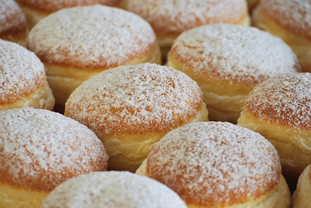 Krapfen geordnet